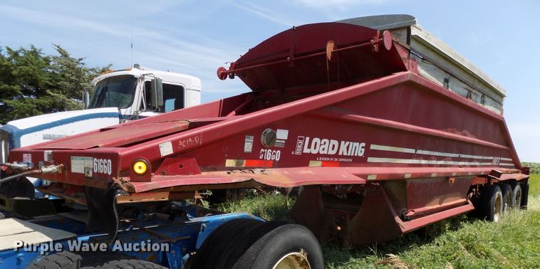 image for item DE7749 1981 Load King 1827 bottom dump trailer