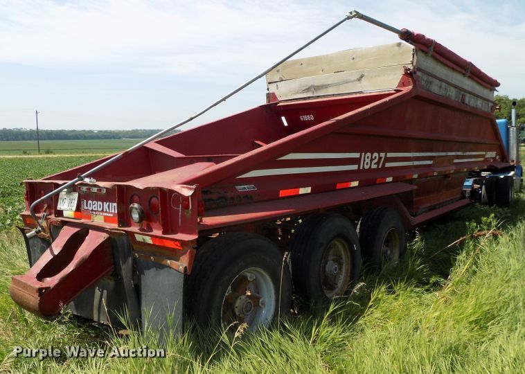 image for item DE7749 1981 Load King 1827 bottom dump trailer