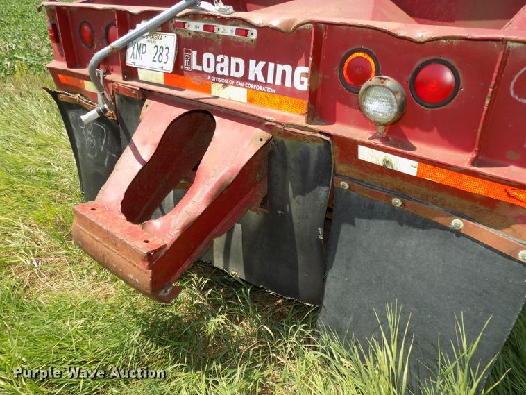 image for item DE7749 1981 Load King 1827 bottom dump trailer