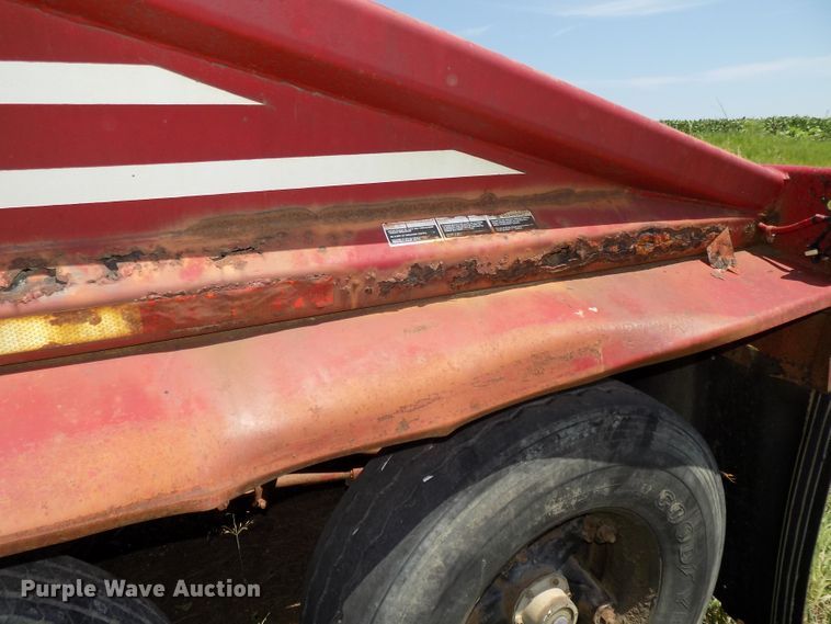 image for item DE7749 1981 Load King 1827 bottom dump trailer