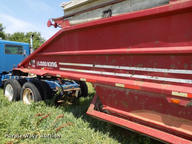image for item DE7749 1981 Load King 1827 bottom dump trailer