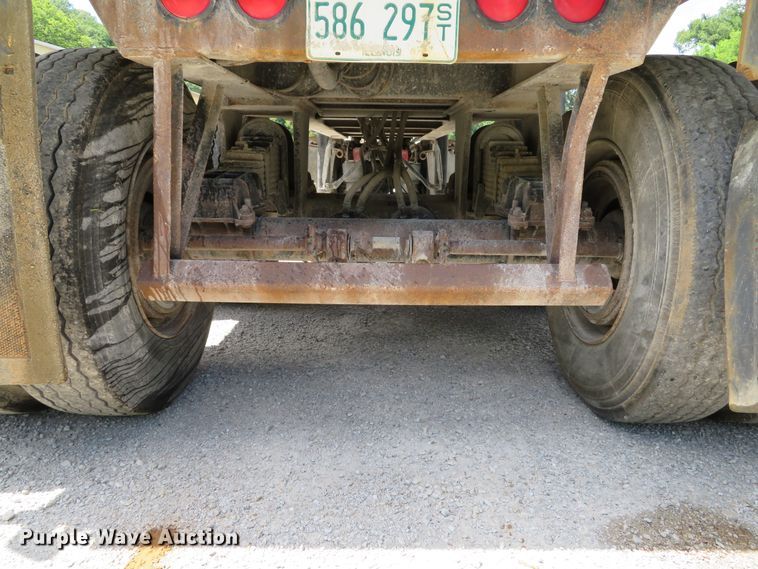 image for item DE8227 2005 Bibeaut Schien 27SD end dump trailer