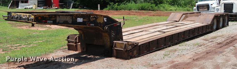 image for item DG4035 1999 Eager Beaver 50GSL/3 equipment trailer