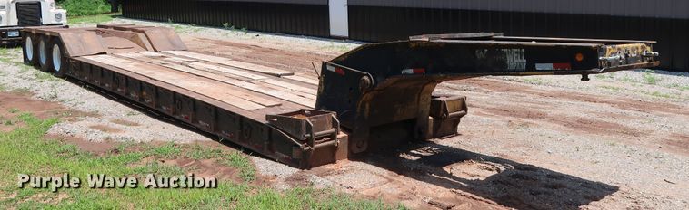 image for item DG4035 1999 Eager Beaver 50GSL/3 equipment trailer