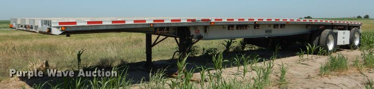 image for item DG5814 2004 Ravens AFTW58048WSAWI flatbed trailer