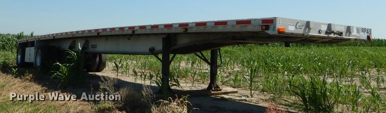 image for item DG5814 2004 Ravens AFTW58048WSAWI flatbed trailer