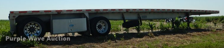 image for item DG5814 2004 Ravens AFTW58048WSAWI flatbed trailer