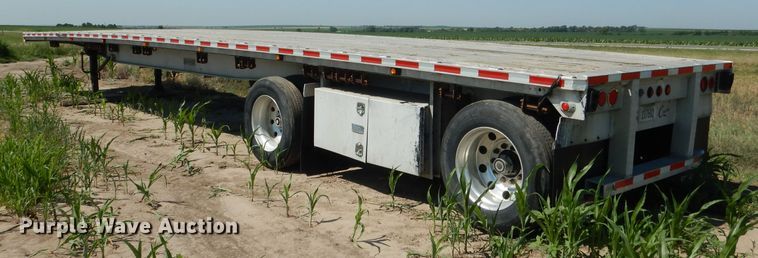 image for item DG5814 2004 Ravens AFTW58048WSAWI flatbed trailer