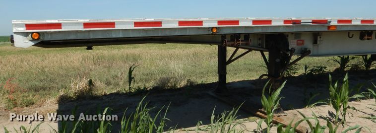 image for item DG5814 2004 Ravens AFTW58048WSAWI flatbed trailer