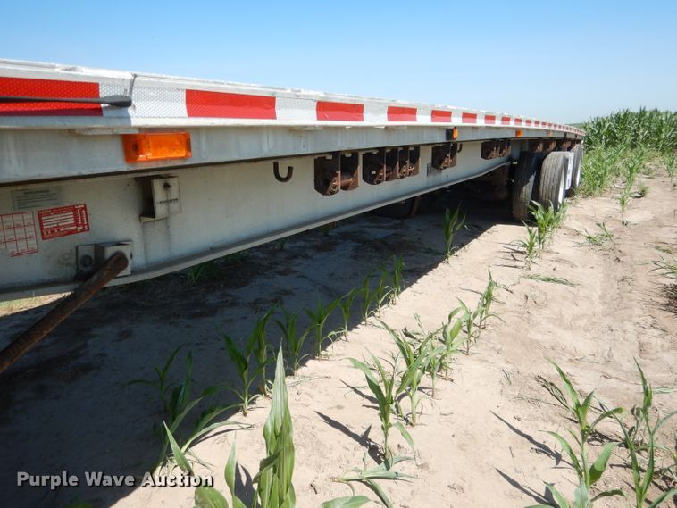 image for item DG5814 2004 Ravens AFTW58048WSAWI flatbed trailer