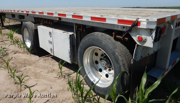 image for item DG5814 2004 Ravens AFTW58048WSAWI flatbed trailer