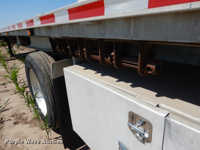 image for item DG5814 2004 Ravens AFTW58048WSAWI flatbed trailer
