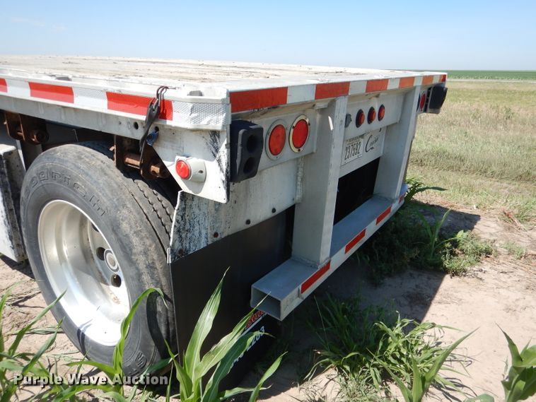 image for item DG5814 2004 Ravens AFTW58048WSAWI flatbed trailer