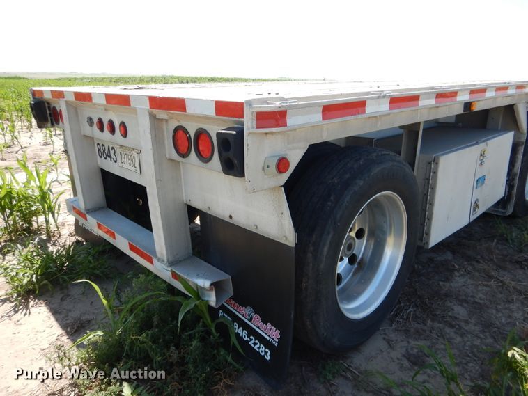 image for item DG5814 2004 Ravens AFTW58048WSAWI flatbed trailer