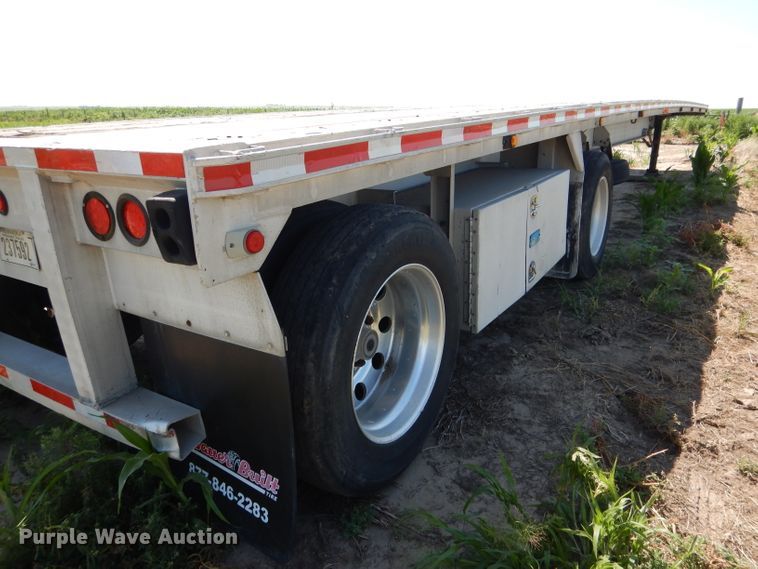image for item DG5814 2004 Ravens AFTW58048WSAWI flatbed trailer