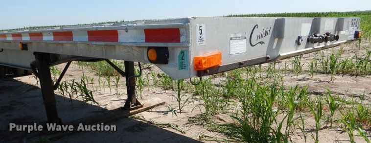 image for item DG5814 2004 Ravens AFTW58048WSAWI flatbed trailer