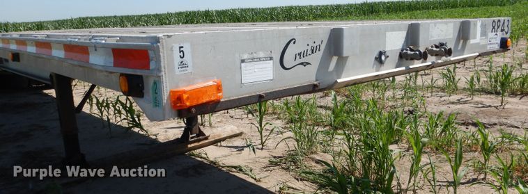 image for item DG5814 2004 Ravens AFTW58048WSAWI flatbed trailer