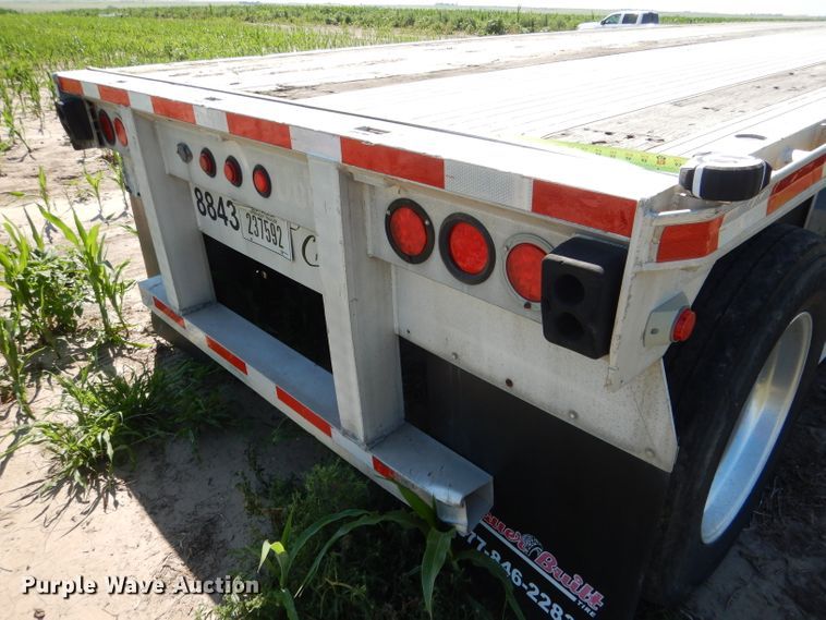 image for item DG5814 2004 Ravens AFTW58048WSAWI flatbed trailer