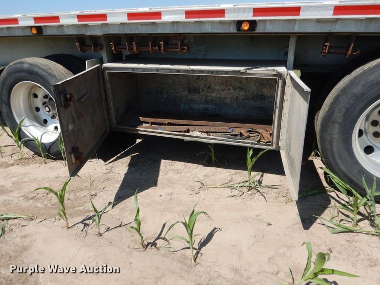 image for item DG5814 2004 Ravens AFTW58048WSAWI flatbed trailer