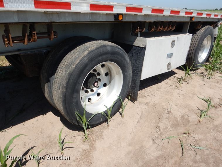 image for item DG5814 2004 Ravens AFTW58048WSAWI flatbed trailer