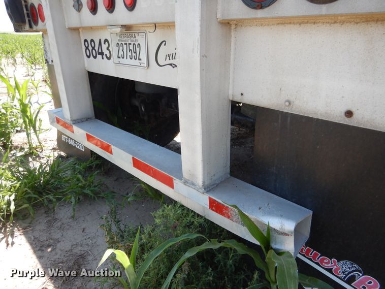 image for item DG5814 2004 Ravens AFTW58048WSAWI flatbed trailer