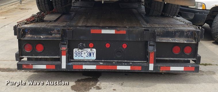 image for item DH4585 2003 Doonan 482DB14B drop deck trailer