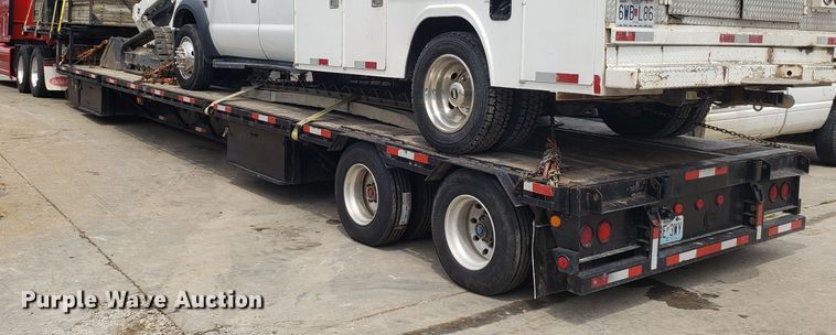 image for item DH4585 2003 Doonan 482DB14B drop deck trailer