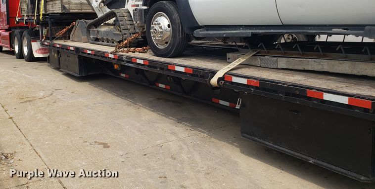 image for item DH4585 2003 Doonan 482DB14B drop deck trailer