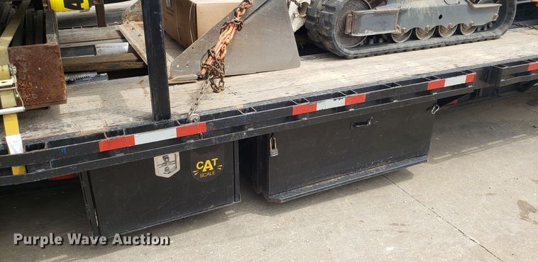 image for item DH4585 2003 Doonan 482DB14B drop deck trailer