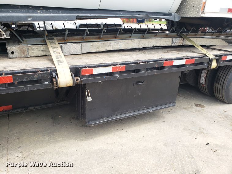 image for item DH4585 2003 Doonan 482DB14B drop deck trailer