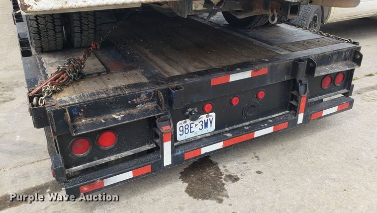 image for item DH4585 2003 Doonan 482DB14B drop deck trailer