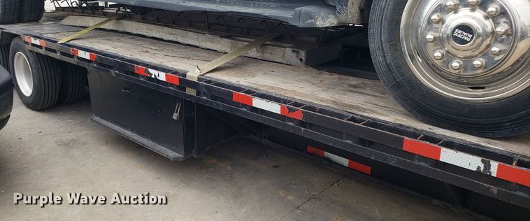 image for item DH4585 2003 Doonan 482DB14B drop deck trailer