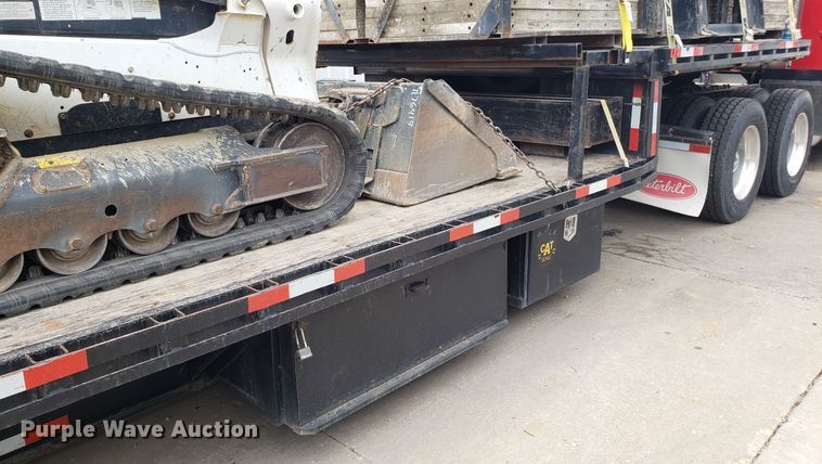 image for item DH4585 2003 Doonan 482DB14B drop deck trailer