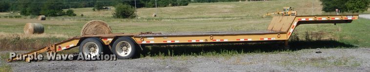 image for item DH6020 2007 Holden HLB35 drop deck equipment trailer