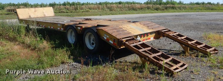 image for item DH6020 2007 Holden HLB35 drop deck equipment trailer