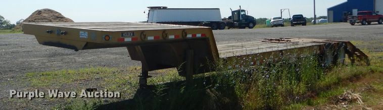 image for item DH6020 2007 Holden HLB35 drop deck equipment trailer