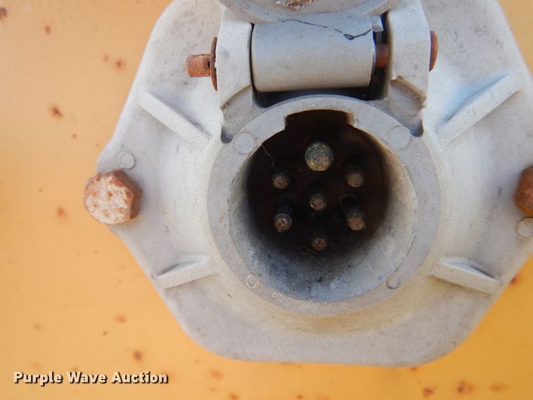 image for item DH6020 2007 Holden HLB35 drop deck equipment trailer