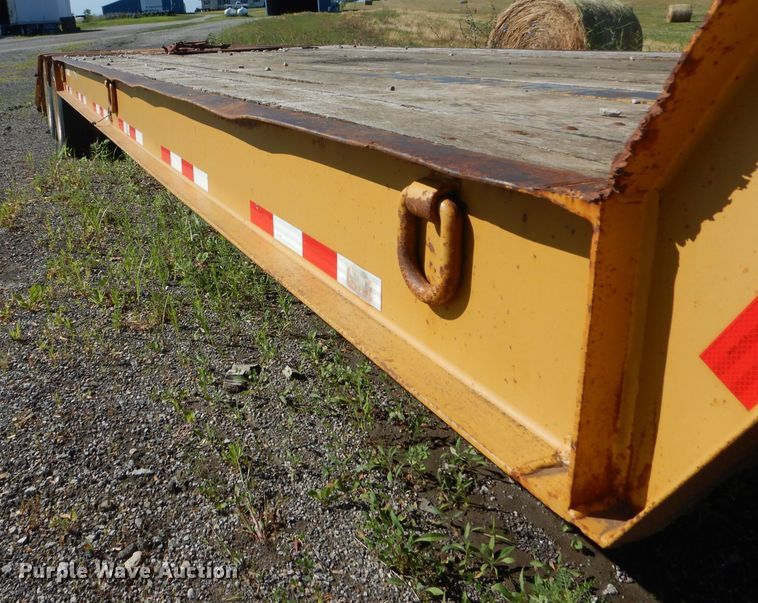 image for item DH6020 2007 Holden HLB35 drop deck equipment trailer