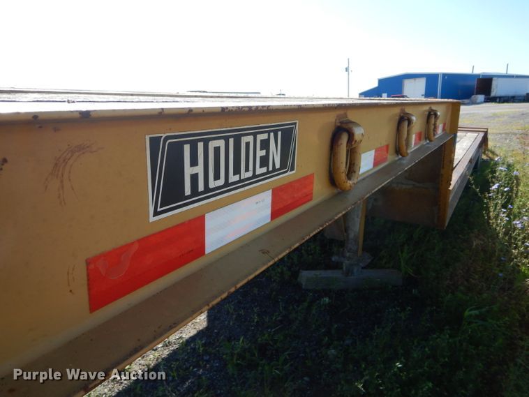 image for item DH6020 2007 Holden HLB35 drop deck equipment trailer