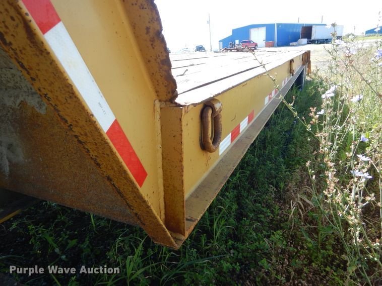 image for item DH6020 2007 Holden HLB35 drop deck equipment trailer