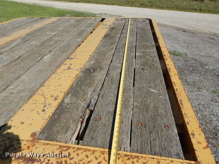 image for item DH6020 2007 Holden HLB35 drop deck equipment trailer