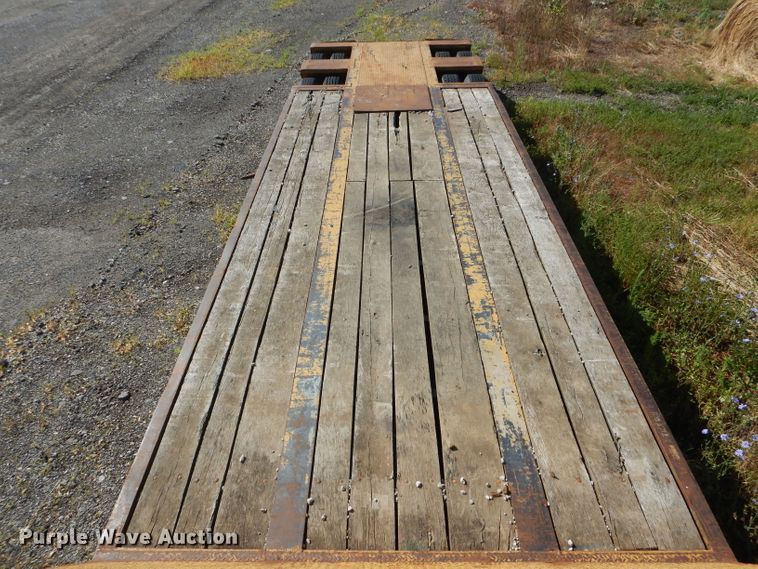 image for item DH6020 2007 Holden HLB35 drop deck equipment trailer