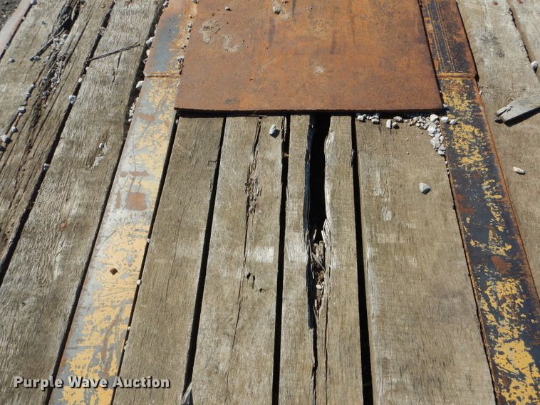 image for item DH6020 2007 Holden HLB35 drop deck equipment trailer