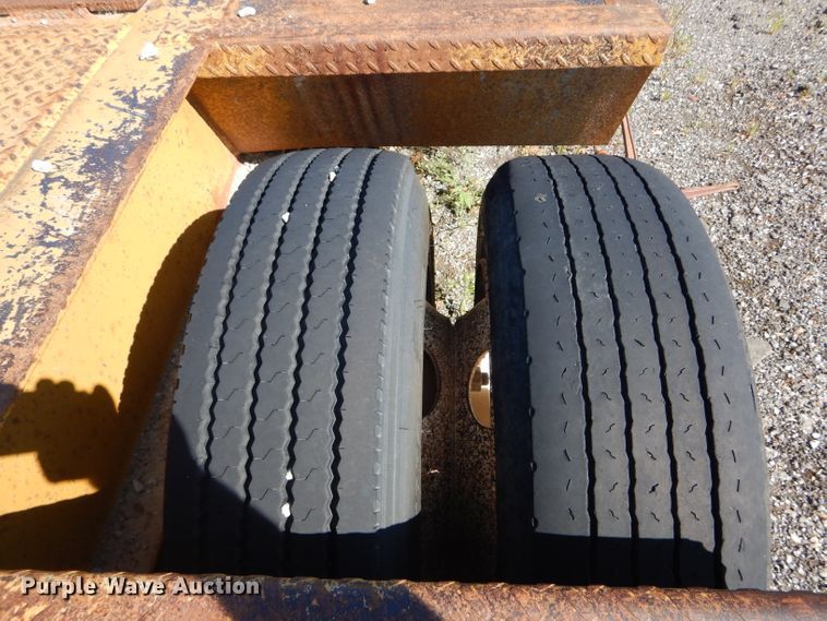 image for item DH6020 2007 Holden HLB35 drop deck equipment trailer