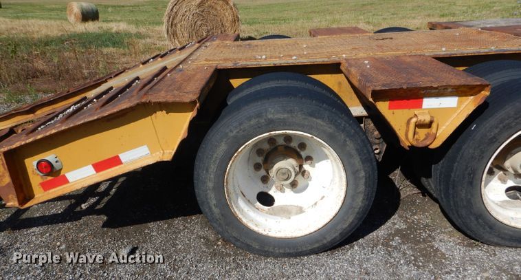 image for item DH6020 2007 Holden HLB35 drop deck equipment trailer