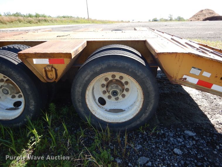 image for item DH6020 2007 Holden HLB35 drop deck equipment trailer