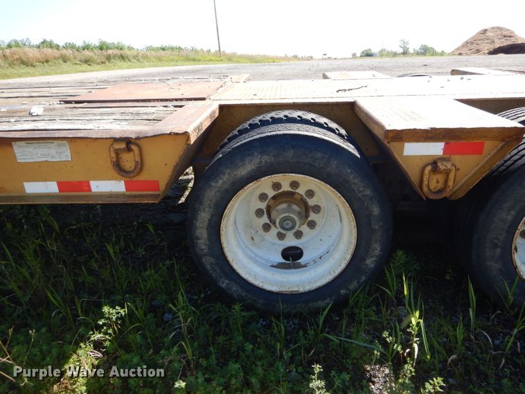 image for item DH6020 2007 Holden HLB35 drop deck equipment trailer