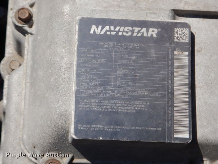 image for item DH6029 2014 International ProStar semi truck