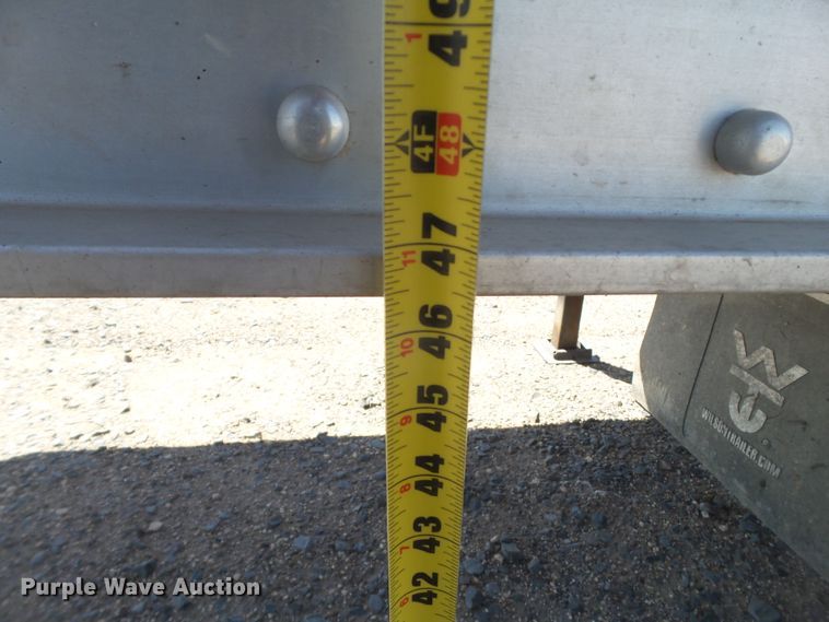 image for item DI0753 2013 Wilson DWH-500SS double hopper bottom grain trailer