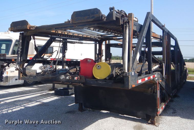 image for item ED9361 2000 Shamrock car carrier trailer